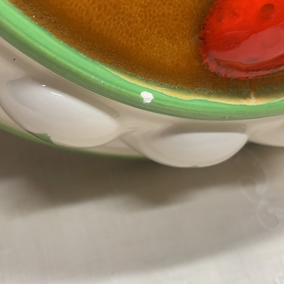 8.5" VTG Gailstyn Sutton Towle Ceramic jello mold fruit wall decor - Picture 3 of 7